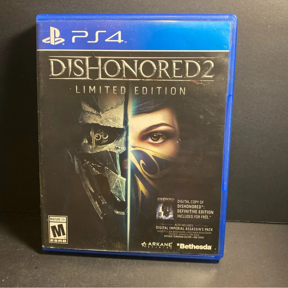 Dishonored 2‎ Limited Edition PS4 Playstation 4 Game